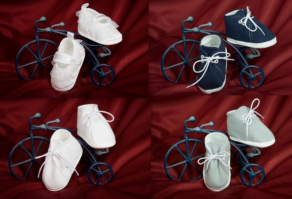 Buciki do Chrztu, CHRZEST, Różne wzory Kolor wielokolorowy