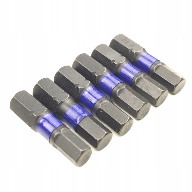 

Bity Bit Końcówka wkrętakowa H 5 x 25mm x 6 szt