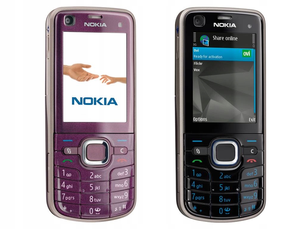 ТЕЛЕФОН NOKIA 6220 CLASSIC 2 КОЛЬОРИ - Vroda