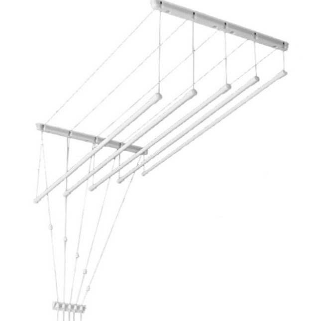 

Suszarka Sufitowa Łazienkowa Pranie 6 Prętów 80CM