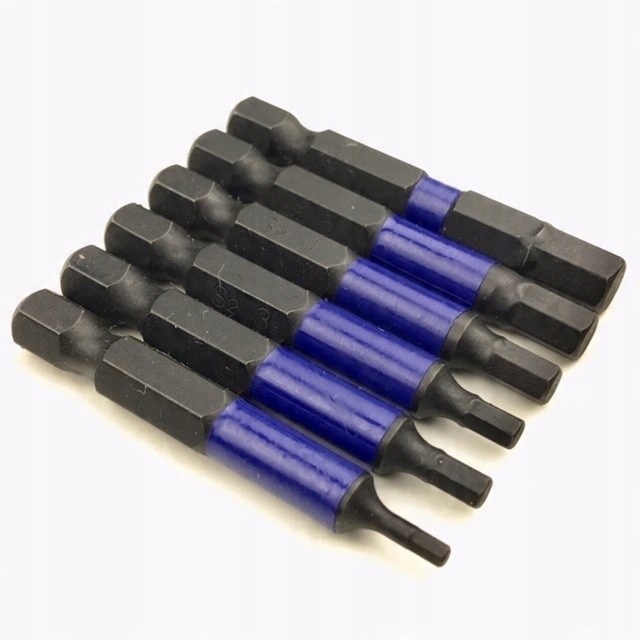 

Bity Bit Końcówka wkrętakowa H Kpl. x 50mm x 6 szt