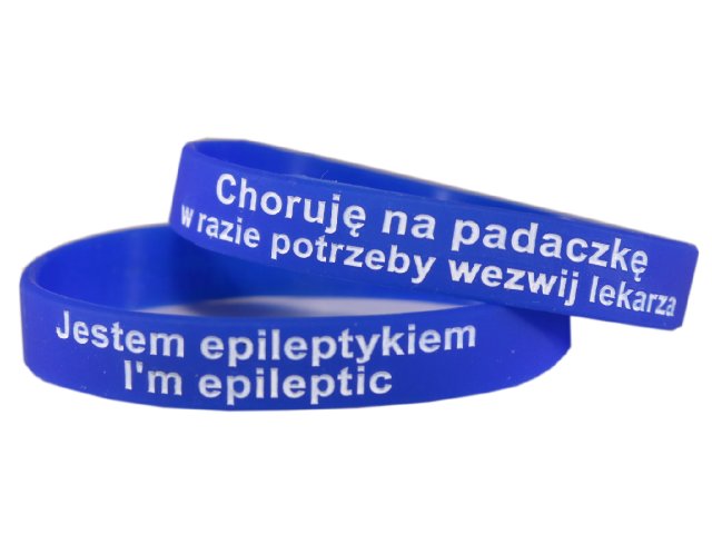 

Niebieska Bransoletka Mam Padaczkę Epilepsja 210