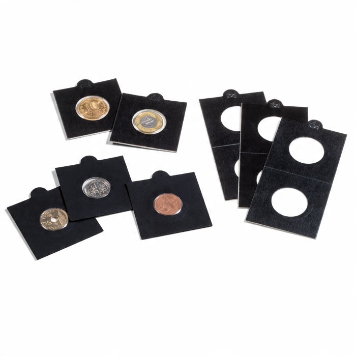 

Holdery Na Monety Leuchtturm 50 Szt 39,5MM Czarne