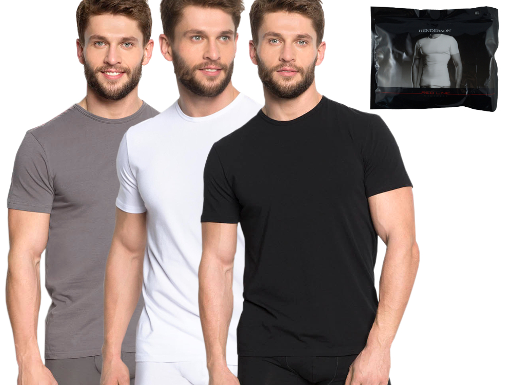 

Męska Koszulka Henderson Red Line x 3szt. - XXL