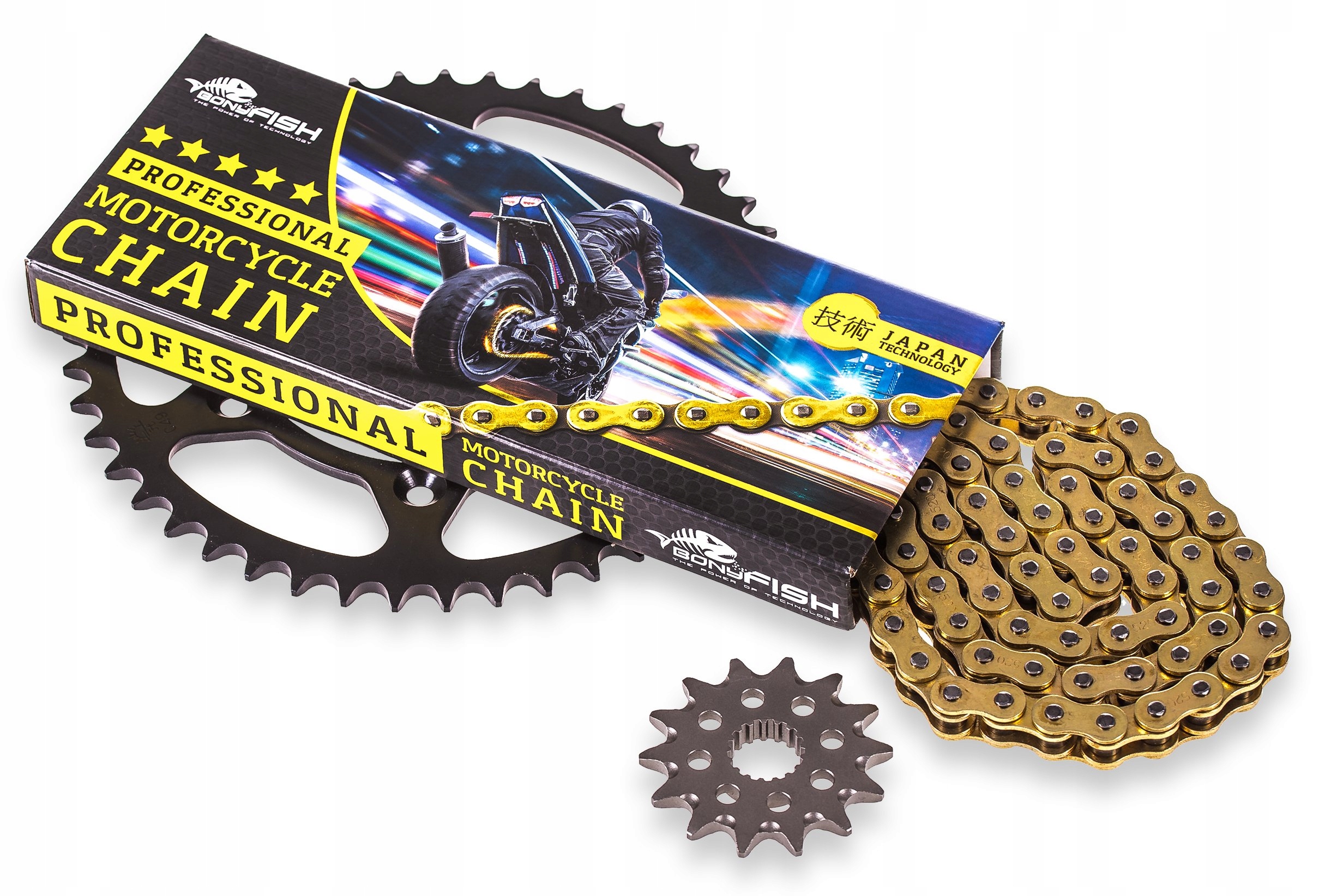 

Zestaw napęd-owy Honda Cb 600 98-06r Hornet X-Ring