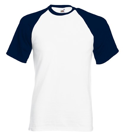 

Koszulka T-shirt Baseball White/Deep Navy XL