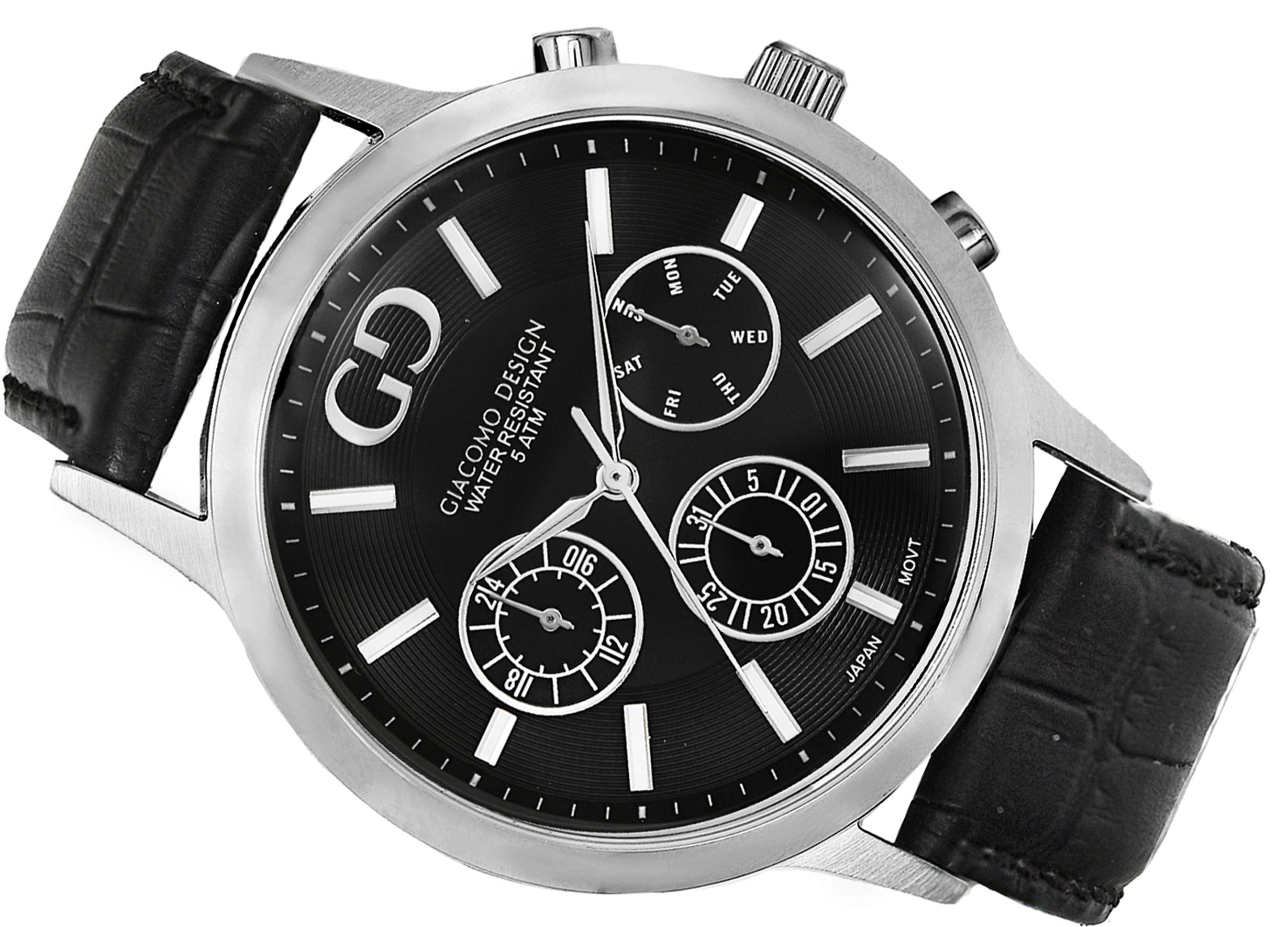 

Elegancki zegarek męski Giacomo Design GD07001