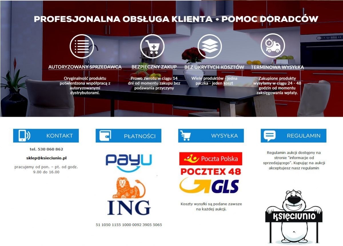 REJS cargo variant multi P 200/2 srebrne Rodzaj boczny