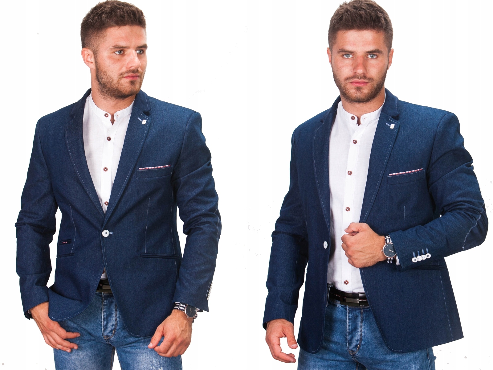 

Marynarka z łatami Corda fashionmen2 rozm. 46