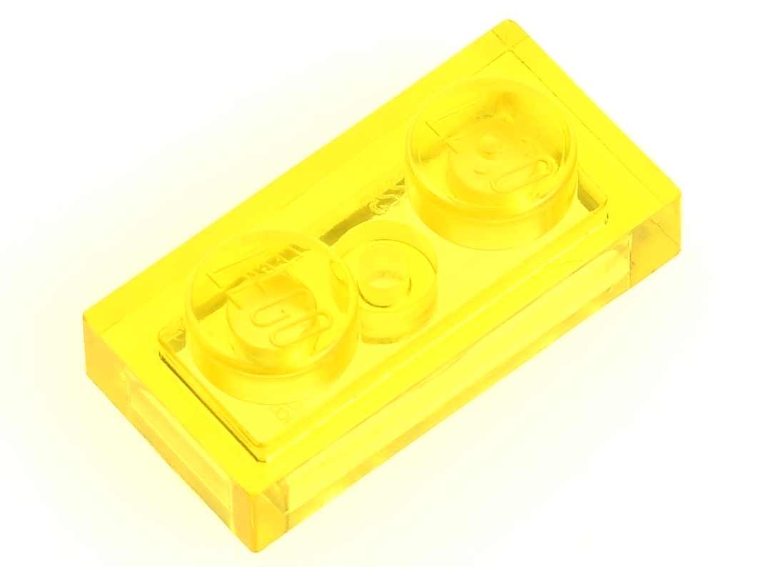 

Lego Płytka zwykła 1x2 6225 3023 żółta trans