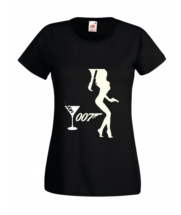 

Koszulka Damska James Bond Agent 007 Prezent
