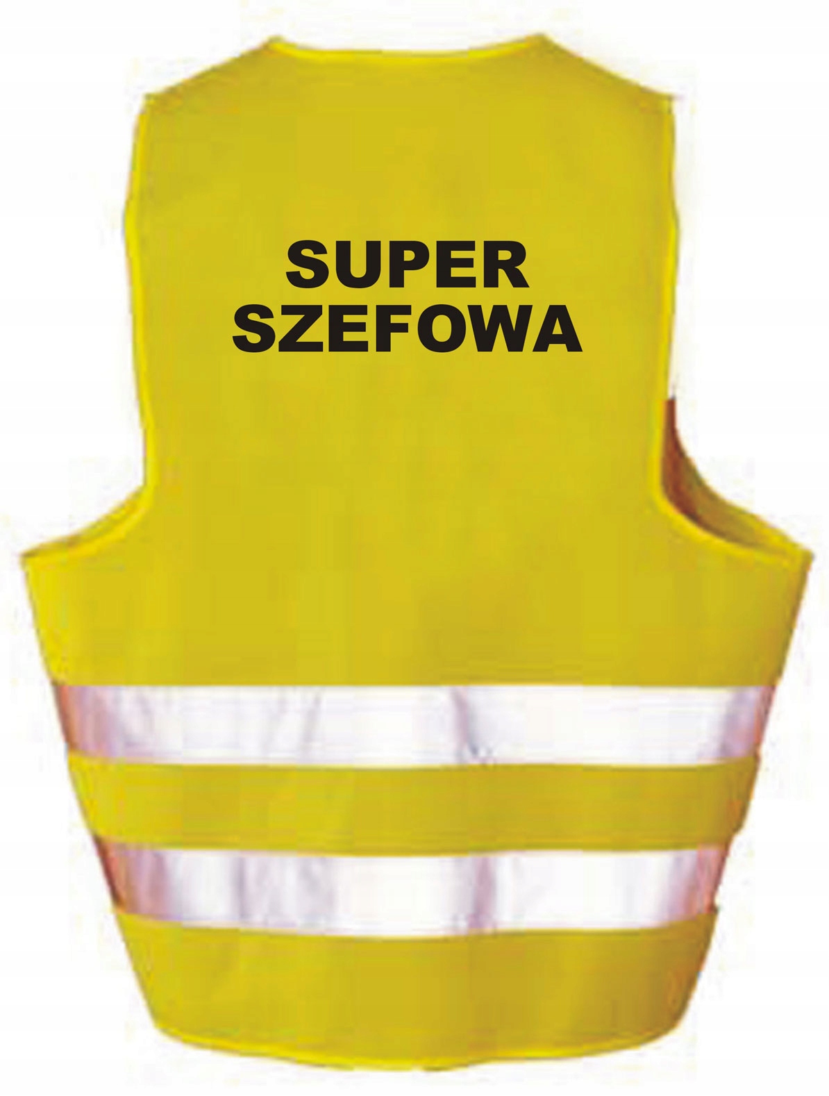 

Kamizelka Odblaskowa Imprezowa Druk Super Szefowa