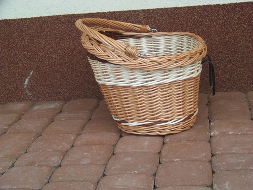 Kosz koszyk wiklinowy rowerowy Marka bez marki