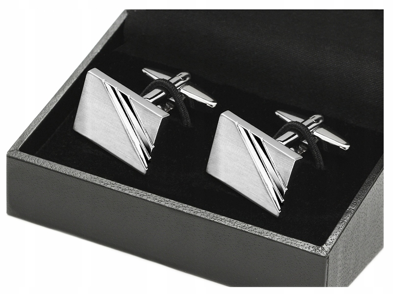 

Na Prezent Spinki Mankietów Koszul + Pudełko D8-8