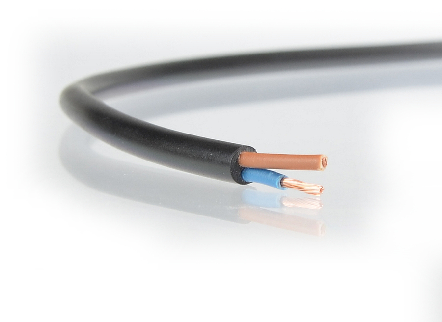 

Przewód kabel Omy 2x1,5 linka giętki czarny