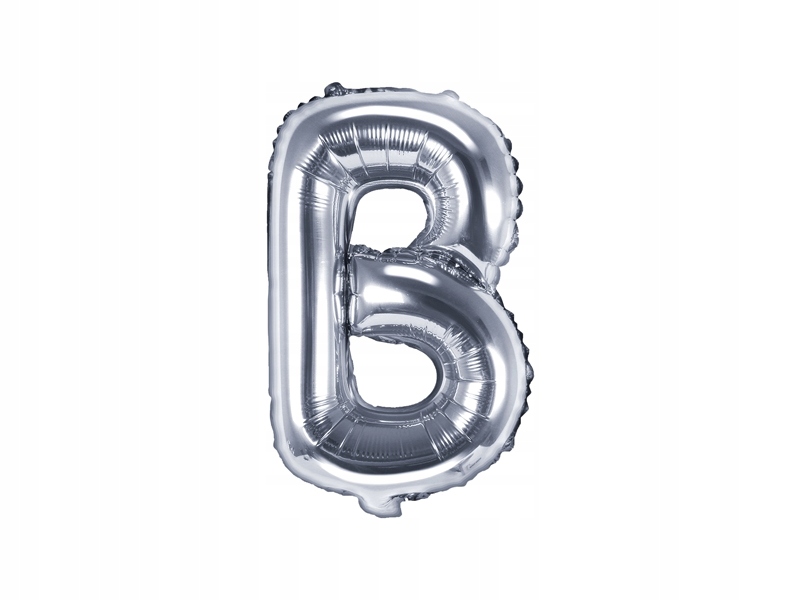 

Balon foliowy B srebrny 35cm 1szt FB2M-B-018