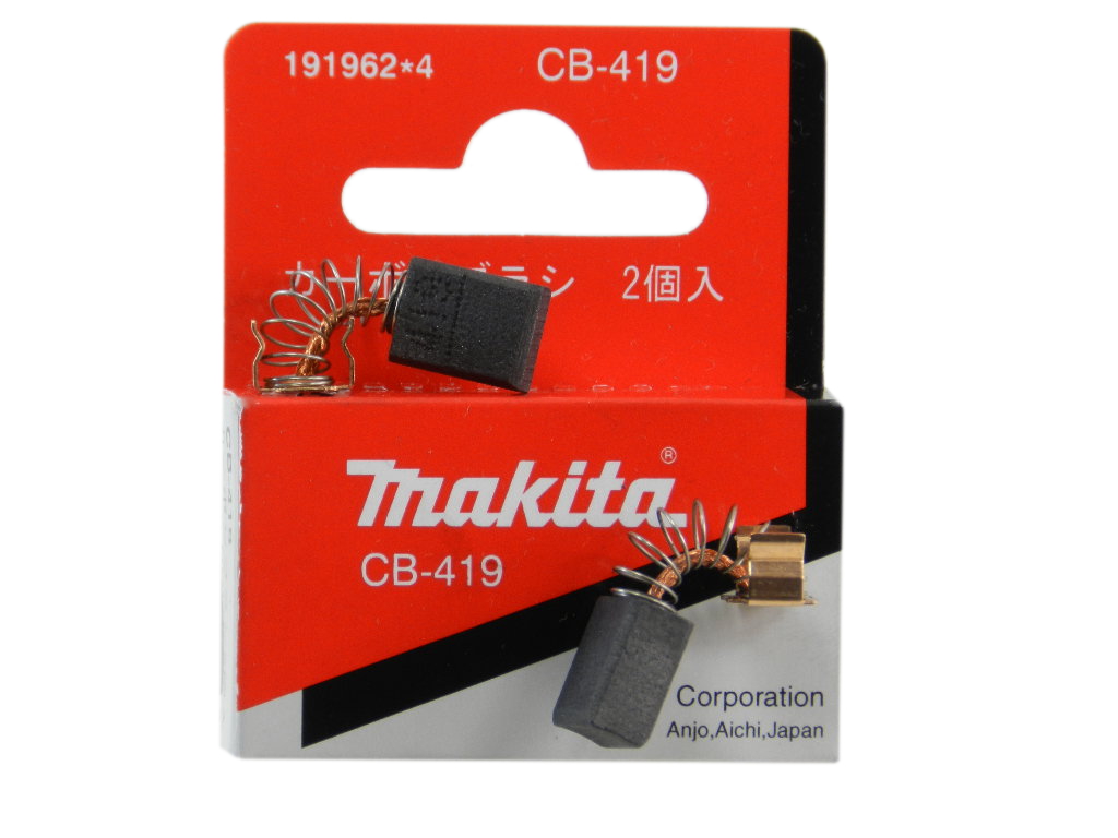

Makita Szczotki CB-419 HP1620 HP1621 HP1640 HP1641