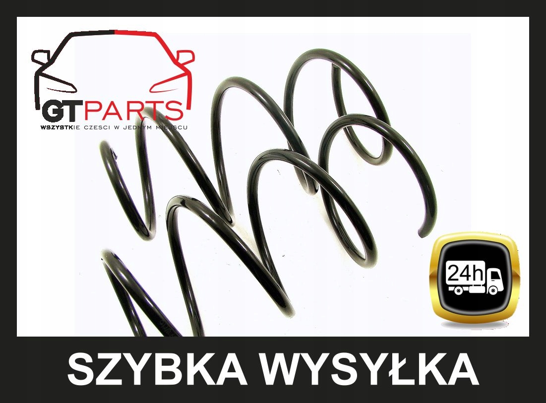 GT33909x2 - KPL передние пружины = TOYOTA AVENSIS T25 2003-2008=