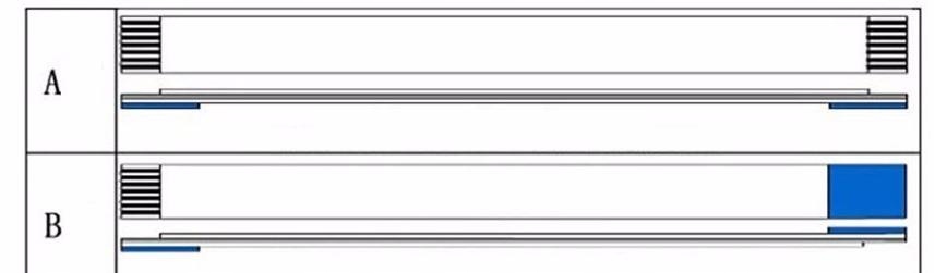 taśma FPC FFC 56pin 0.5mm 20cm TYP A Rodzaj taśmy inna
