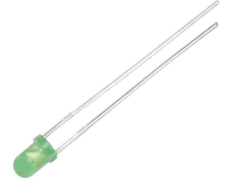 

Dioda Led 3mm Zielona matowa 10szt.