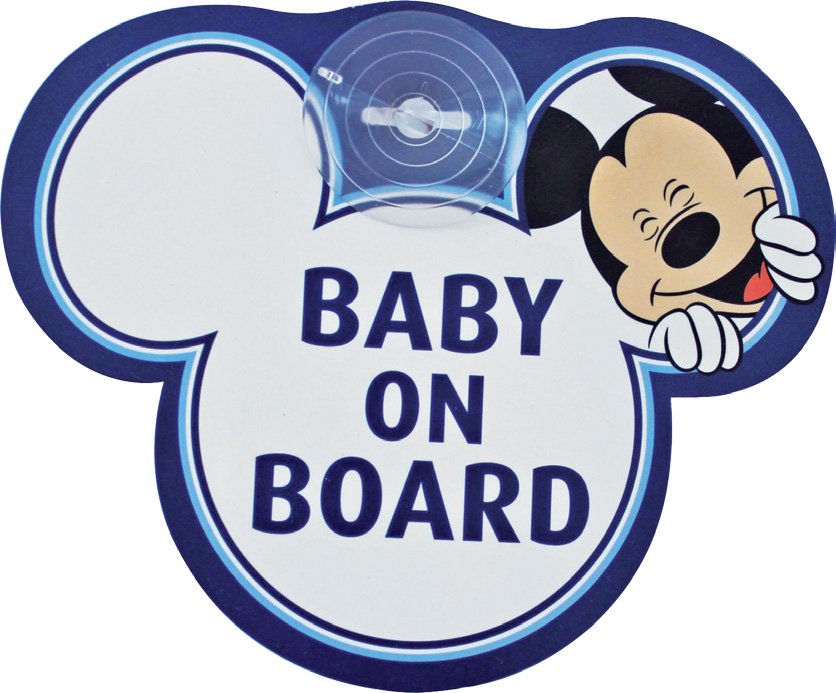 

Dziecko W Aucie Baby On Board Miki myszka Mickey