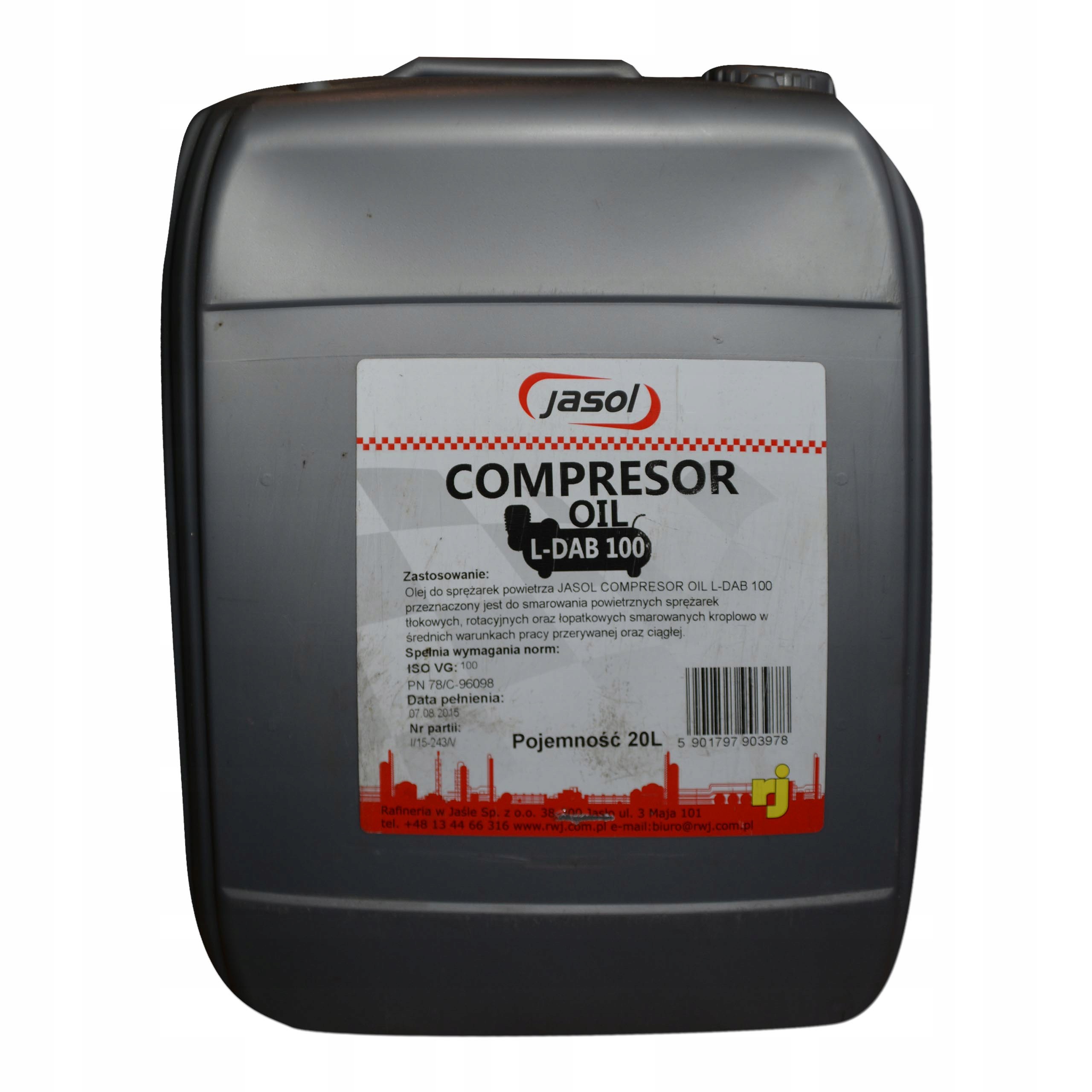 Olej do Kompresora L DAB 100 20L