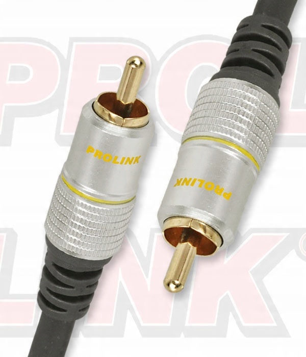 Кабель для сабвуфера Prolink EXCLUSIVE 0.5 M Weight (with packaging) 0.21 kg