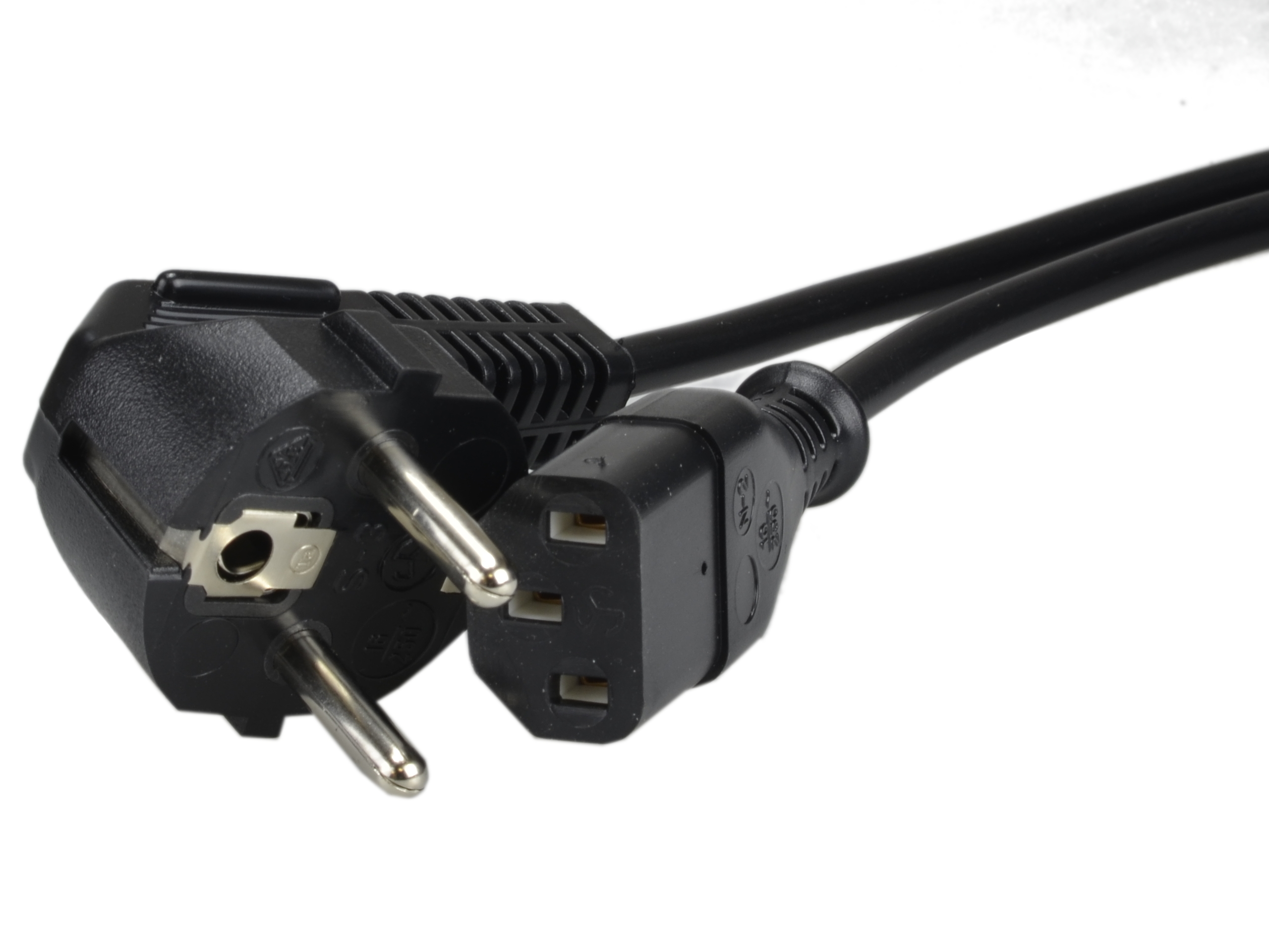

Polski Kabel zasilający C13 komputera Ups LCD 15m