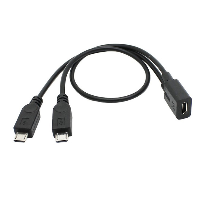 

Kabel Y Otg Host Micro Usb 2x MicroUSB zasilanie