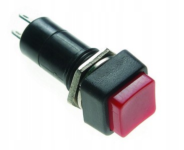 

Przełącznik przyciskowy On-off 1A 250V 12mm 31mm