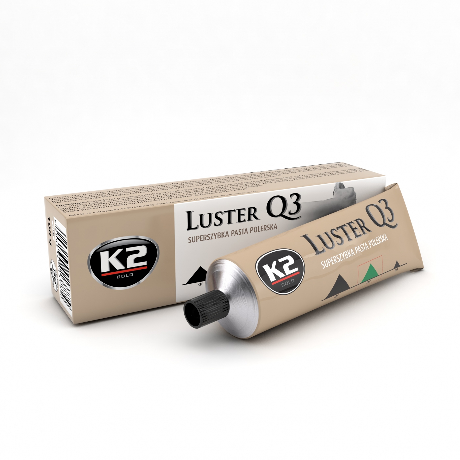 

K2 Q3 Luster Pasta Średniościerna 100g
