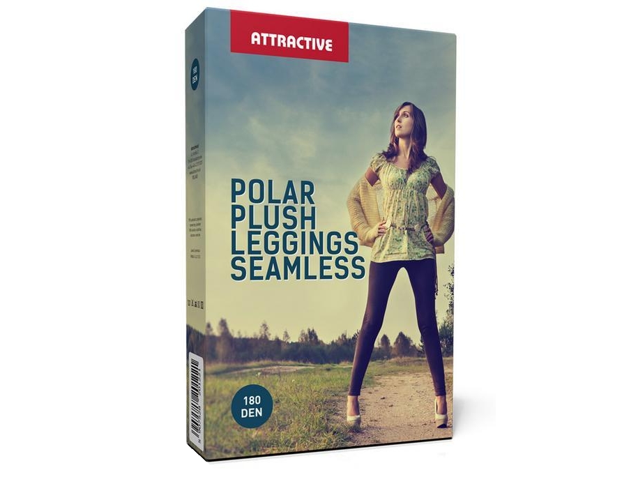 

Legginsy 180 Den Polar Plush Bezszwowe Ciepłe M/L