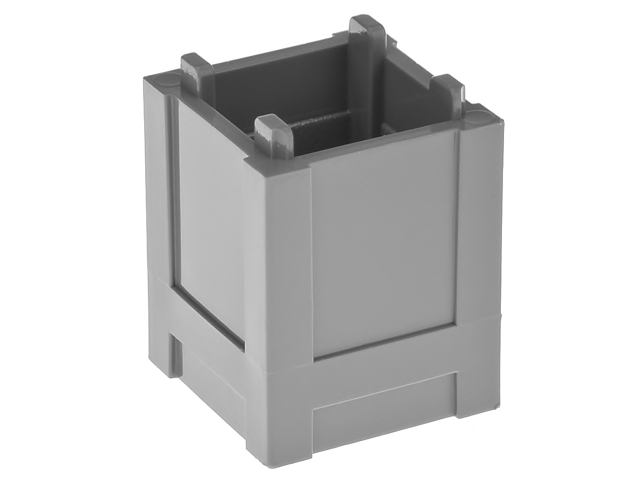 

Lego Skrzynia kontener 2x2x2 61780 szary ciemny