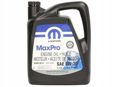 5W30 Mopar Maxpro GF-5 Api Dodge MS-6395 5L