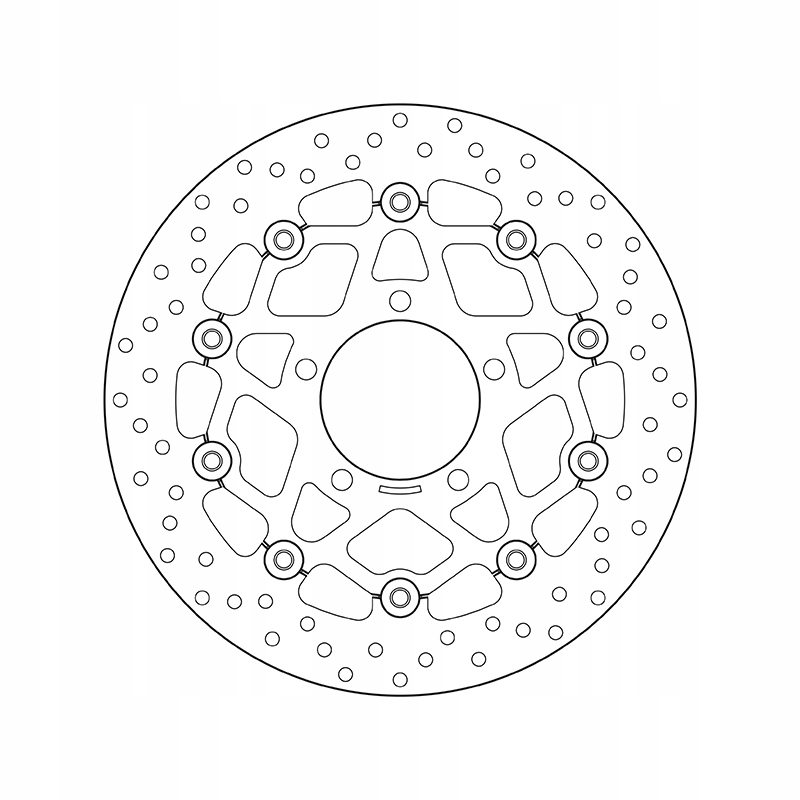 TARCZA HAMULCOWA PRZÓD KAWASAKI ER-6F 600 636 ER-6N KLE 650 KLZ 1000 Z 750 EAN (GTIN) 5016687767292