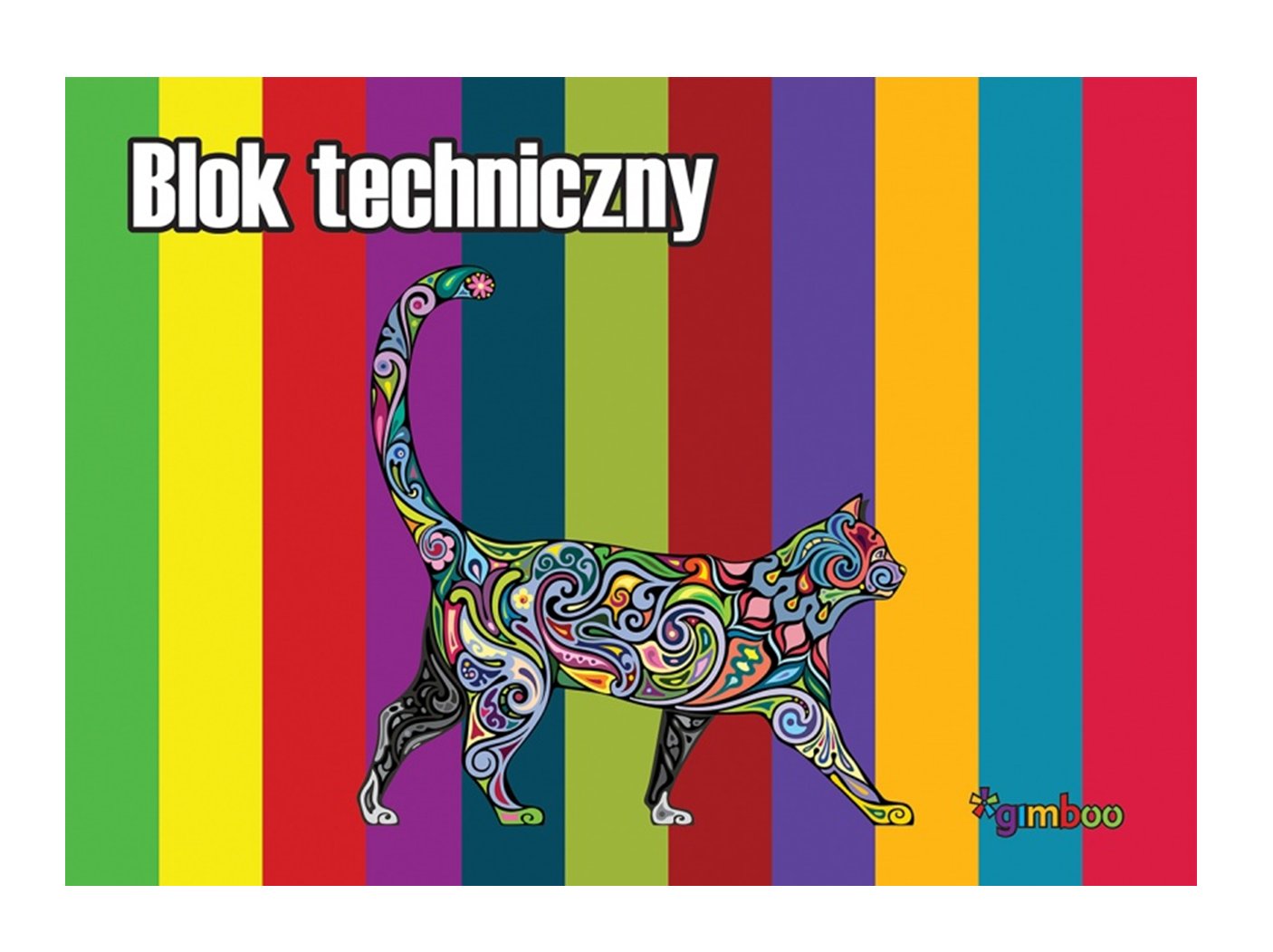

Blok techniczny Kolorowy A3 Blok szkolny