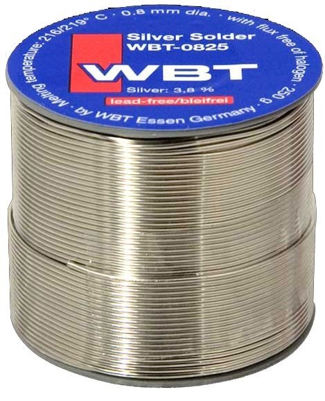 

Cyna Wbt 0825 ze srebrem 3,8% 0,8mm Pb Free 1m