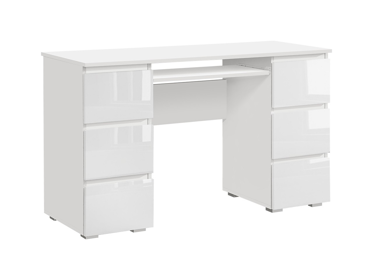 Закрытые столы белые. Компьютерный стол МАЛЬМ икеа белый. Стол икеа МАЛЬМ белый. Стол письменный белый глянец икеа. Стол biurko Kuba