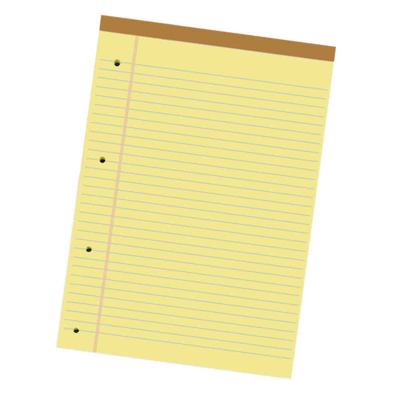 NOTES A4 ЛИНИЯ PIGNA LEGAL ЖЕЛТАЯ БУМАГА 0514394