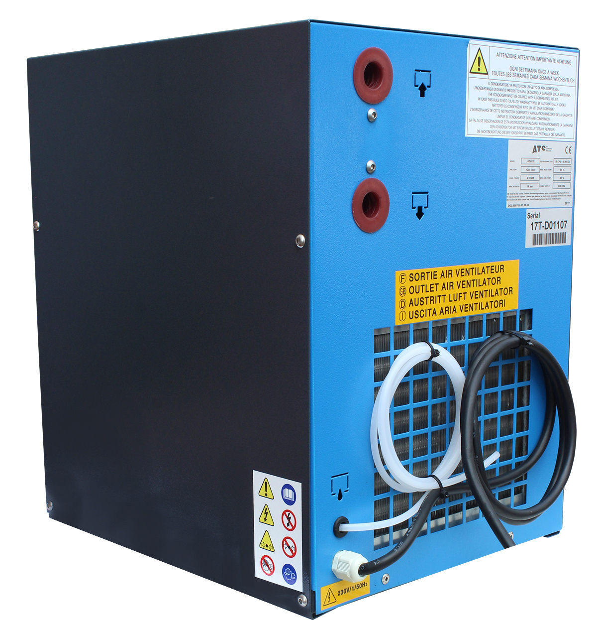 OSUSZACZ CHŁODNICZY ATS DGO78 ISO4 ODWADNIACZ 3st Marka ATS