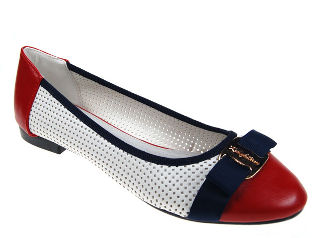 

Ażurowe Balerinki Tommy -skóra 3209 r39