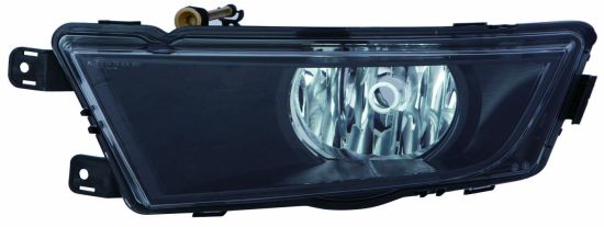 665-2013L-UE2 - Галоген противотуманный левый Skoda Octavia 12-