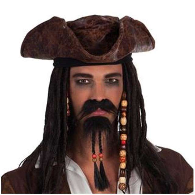 

zestaw Wąsy I Broda pirat Pirata jack Sparrow