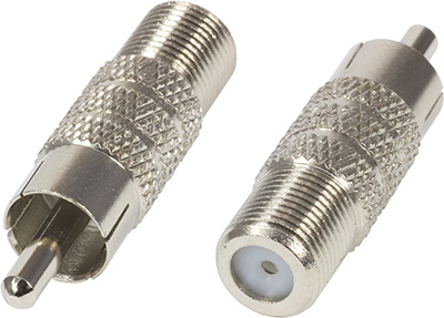 

Adapter przejściówka redukcja Wtyk Rca Gniazdo F