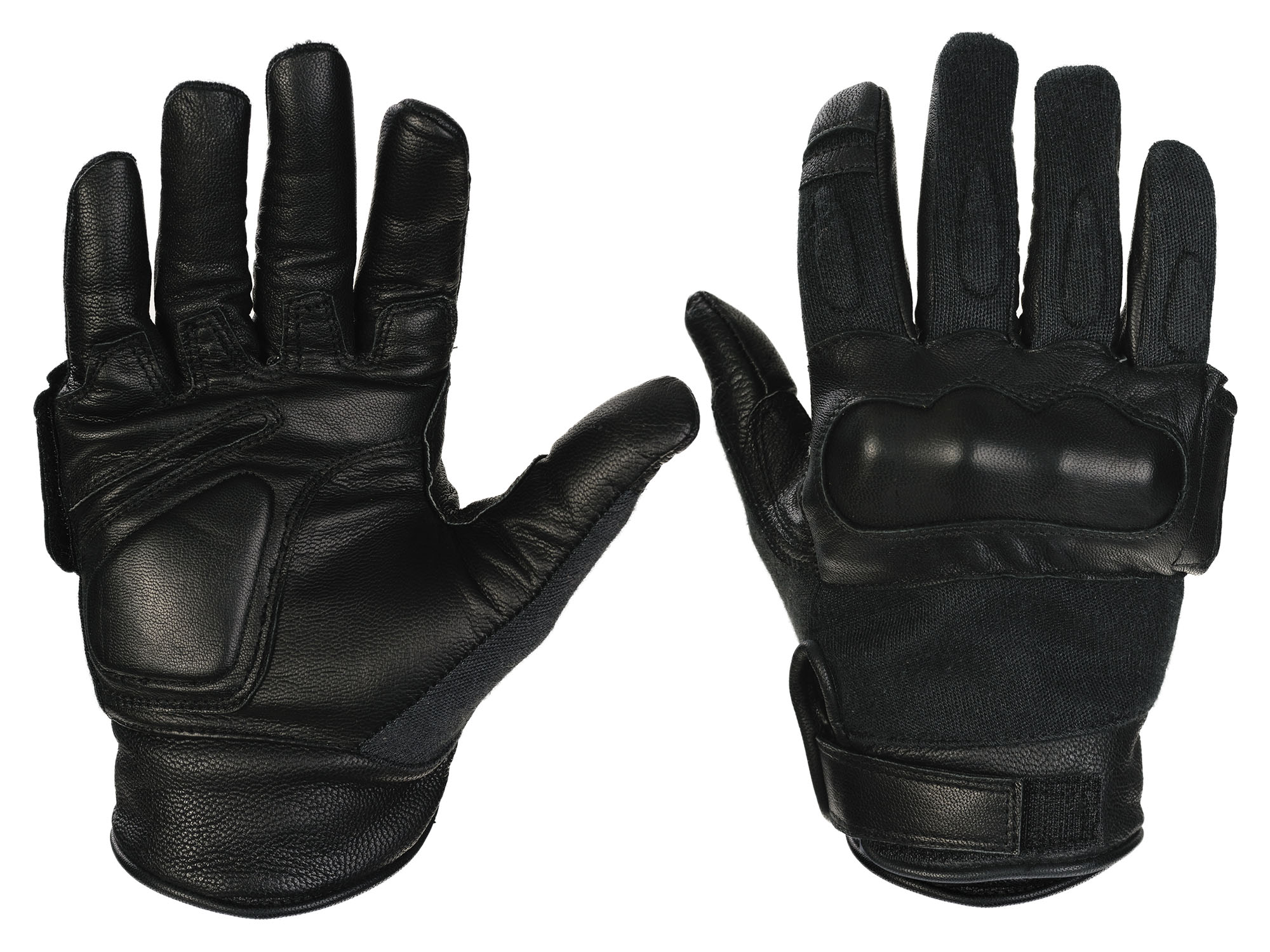 

Taktyczne Rękawice Cqb Skóra Kevlar Czarne - XL