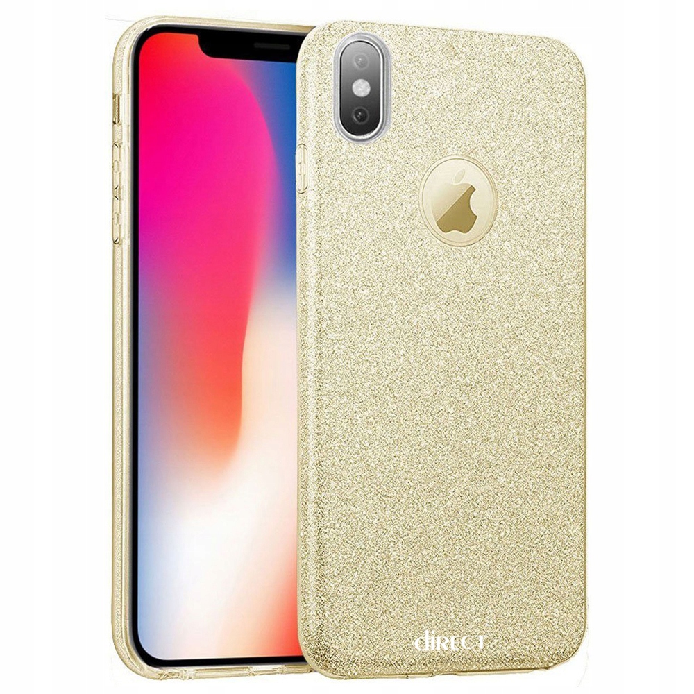 

Trwałe Etui Brokatowe Glitter Tpu Żel do iPhone Xr