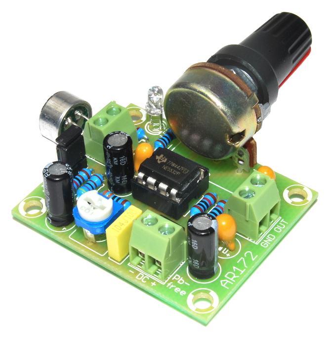 AR172 Przedwzmacniacz mikrofonowy kit Marka Arli Electronics