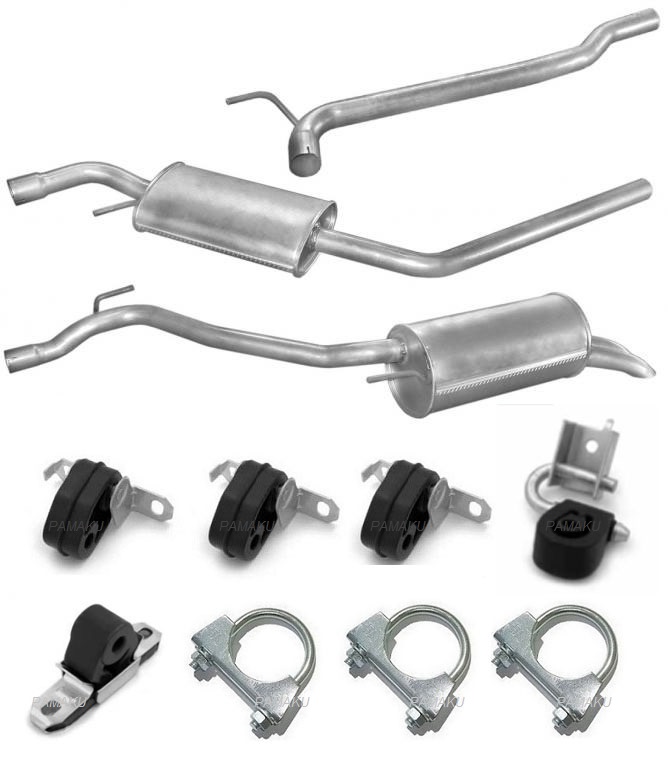 VW TRANSPORTER T4 1.9 2.4 2.5 D выхлопная система