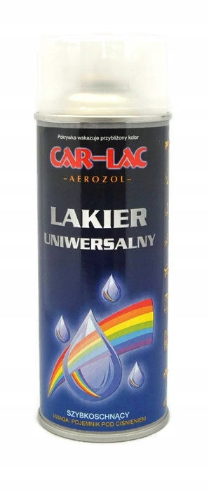 

Bezbarwny Lakier Spray 400ML Farba Lakier Car Lak