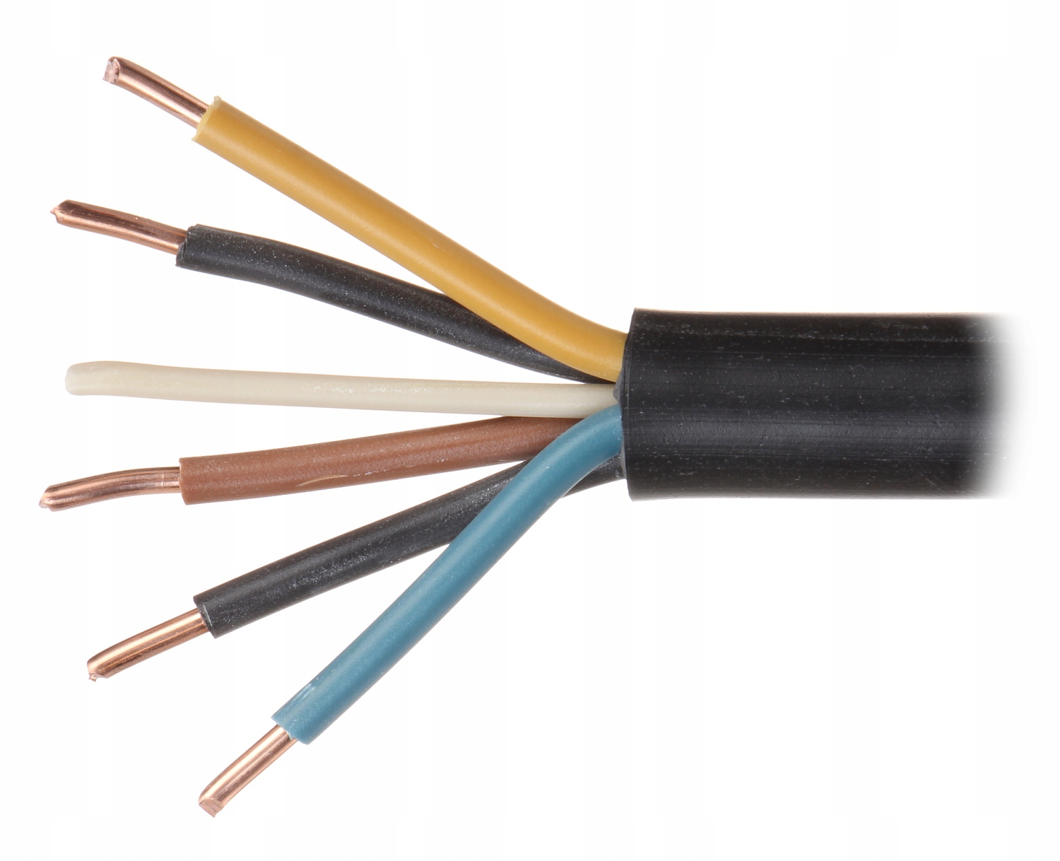 

Kabel elektryczny YKY-5X4.0/100m